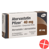 Atorvastatin Pfizer Filmtabletten 40mg 30 Stück