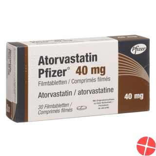 Atorvastatin Pfizer Filmtabletten 40mg 30 Stück