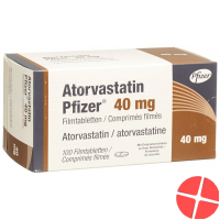 Atorvastatin Pfizer Filmtabletten 40mg 100 Stück