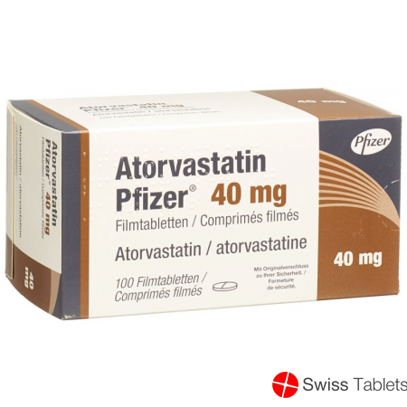 Atorvastatin Pfizer Filmtabletten 40mg 100 Stück buy online