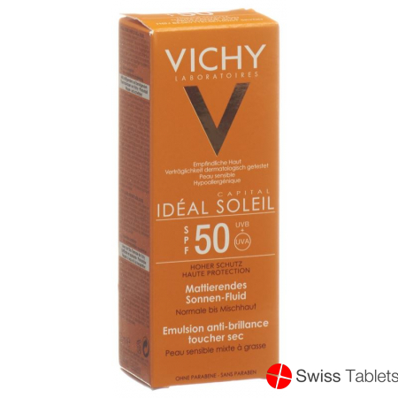 Vichy Capital Soleil Fluid LSF 50 Dry Touch 50ml buy online