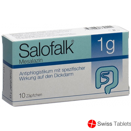 Salofalk Zäpfchen 1g 10 Stück buy online