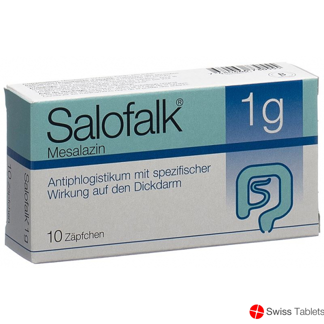 Salofalk Zäpfchen 1g 10 Stück buy online