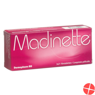 Madinette Filmtabletten 3x 21 Stück