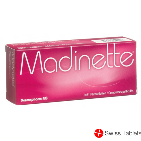 Madinette Filmtabletten 3x 21 Stück buy online
