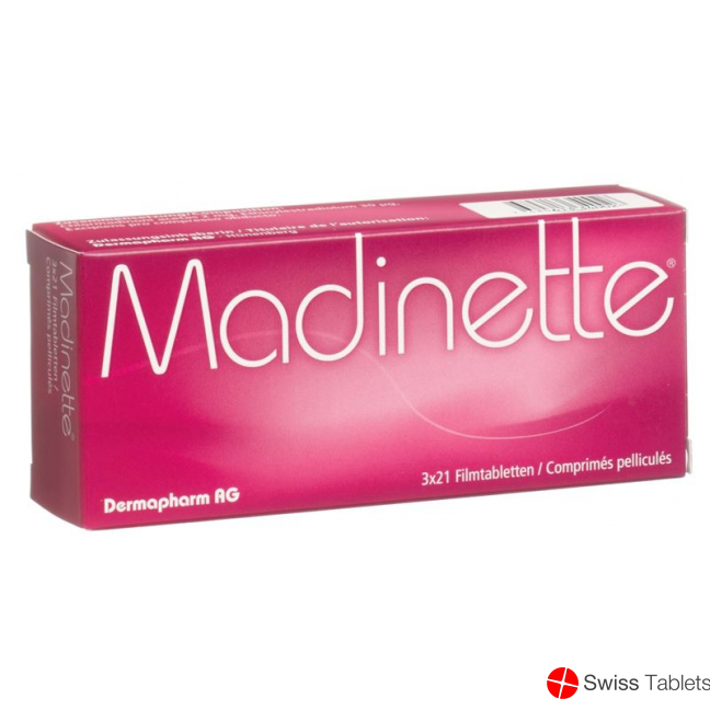 Madinette Filmtabletten 3x 21 Stück buy online