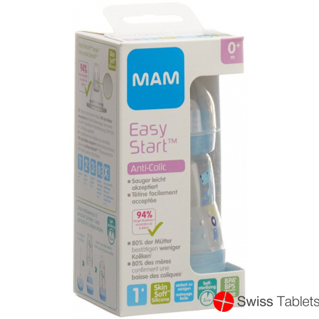 MAM Anti-Colic Schoppenflasche 160ml Boy buy online