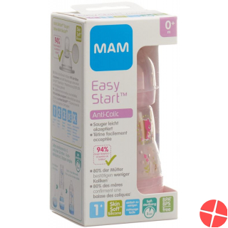MAM Anti-Colic Schoppenflasche 160ml Girl