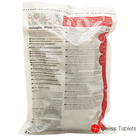 Meliseptol Wipes Sensitive Nachfüllpack 60 Stück buy online Meliseptol Wipes Sensitive Nachfüllpack 60 Stück buy online