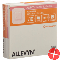 Allevyn Gentle Border Lite Wundverband 5x5cm 10 Stück Allevyn Gentle Border Lite Wundverband 5x5cm 10 Stück