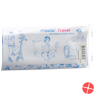Pibella Travel urination system women pink