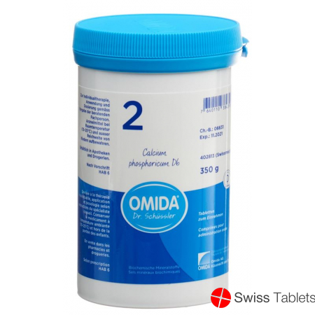 Omida Schüssler No2 Calc Phos Tabletten D 6 350g buy online