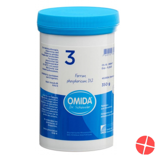 Omida Schüssler No3 Ferr Phos Tabletten D 12 350g
