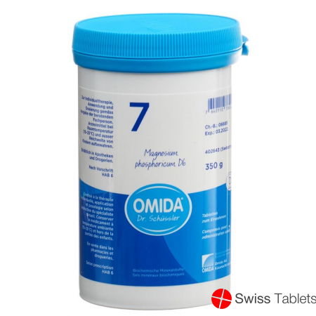 Omida Schüssler No7 Magn Phos Tabletten D 6 350g buy online