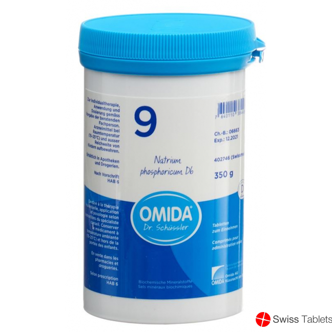 Omida Schüssler No9 Natr Phos Tabletten D 6 350g buy online