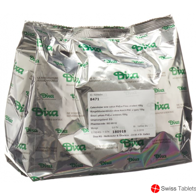 Dixa Calendulae S/c Flos Elect Pheur 150g buy online