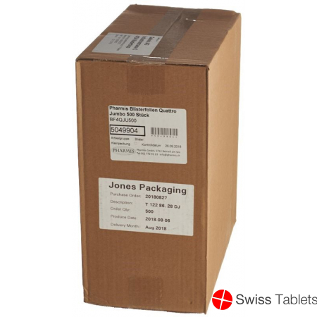 Pharmis Blisterfolien Quattro Jumbo 500 Stück buy online