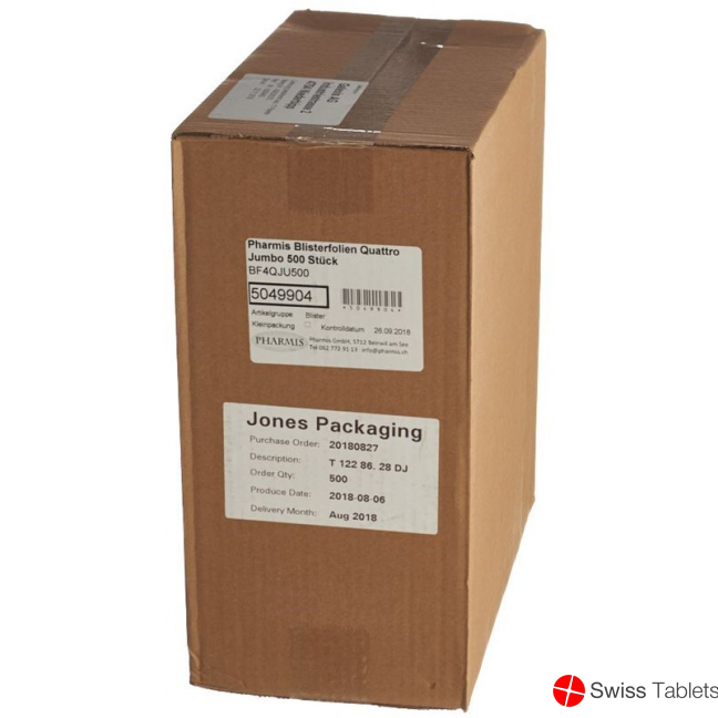Pharmis Blisterfolien Quattro Jumbo 500 Stück buy online