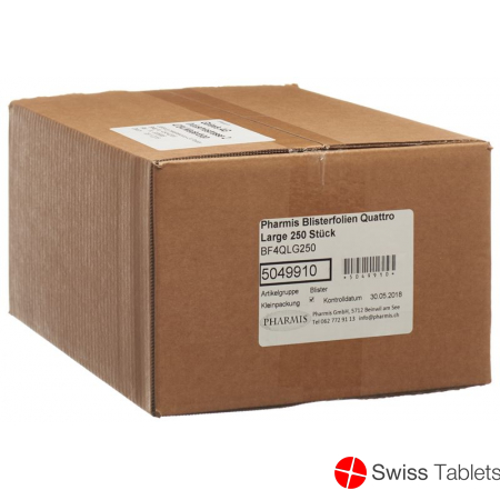 Pharmis Blisterfolien Quattro Large 250 Stück buy online