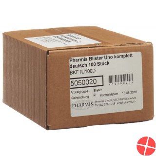 Pharmis Blister Uno Komplett 100 Stück