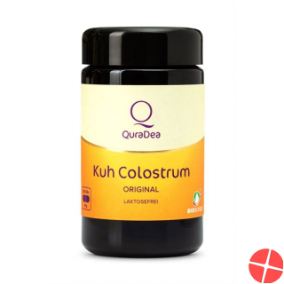 Quradea Kuh Colostrum Original Kapseln Bio Pastillen 120 Stück