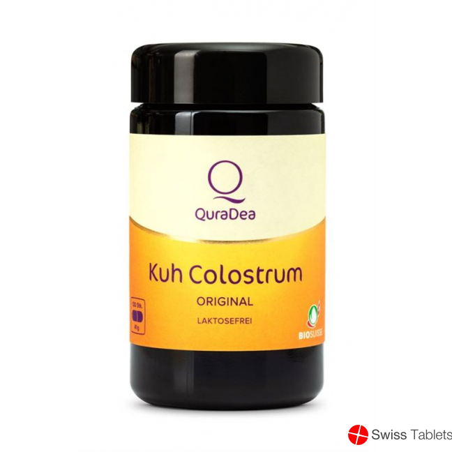 Quradea Kuh Colostrum Original Kapseln Bio Pastillen 120 Stück buy online