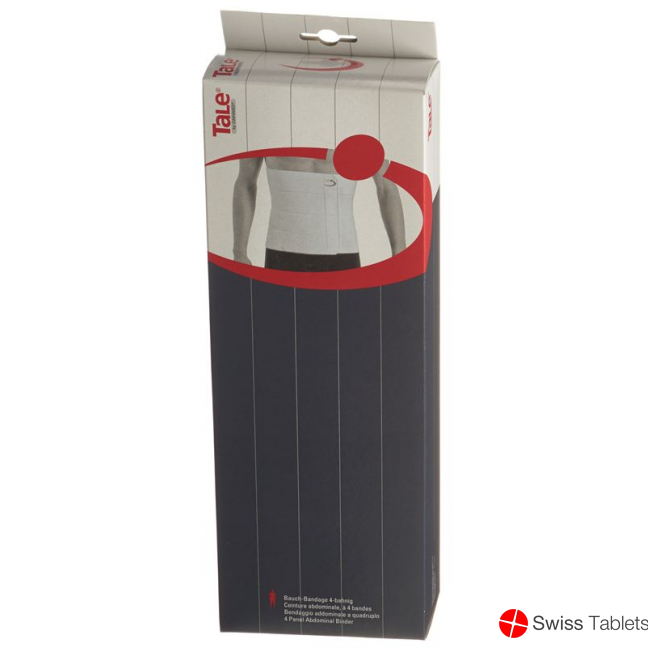 Tale belly bandage 30cm 111-150cm 4-panel white buy online