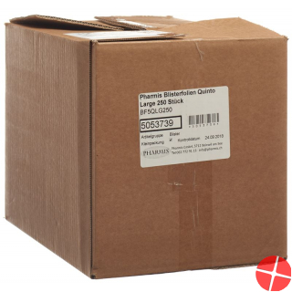 Pharmis Blisterfolien Quinto Large 250 Stück