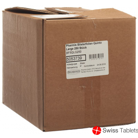 Pharmis Blisterfolien Quinto Large 250 Stück buy online