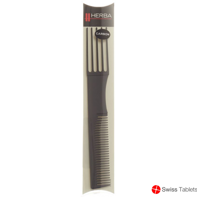 Herba teasing and fork comb black buy online