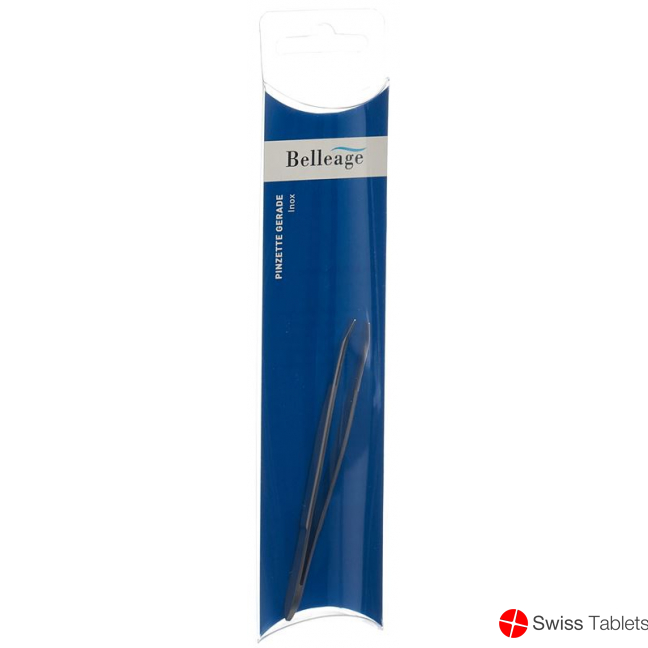 Belleage Tweezers Straight Inox buy online