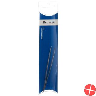 Belleage tweezers pointed inox