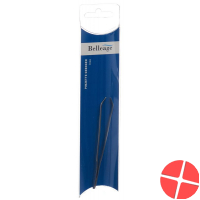 Belleage tweezers curved inox