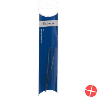 Belleage tweezers curved inox