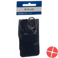 Belleage Manikuere Etui 3 Tlg.