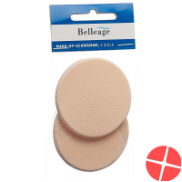 Belleage make-up sponge beige 2 pieces