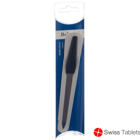Belleage sapphire nail file in case 12cm buy online