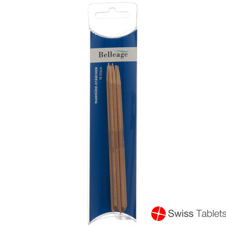 Belleage Manikuere Staebchen Holz 10 Stück buy online