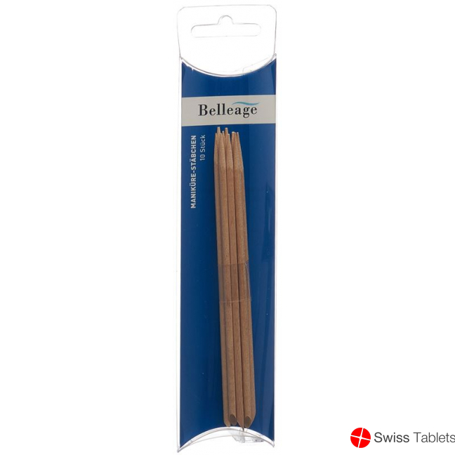 Belleage Manikuere Staebchen Holz 10 Stück buy online