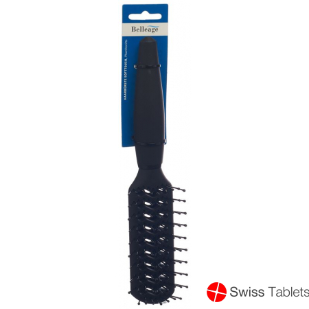 Belleage hairbrush soft touch flat buy online