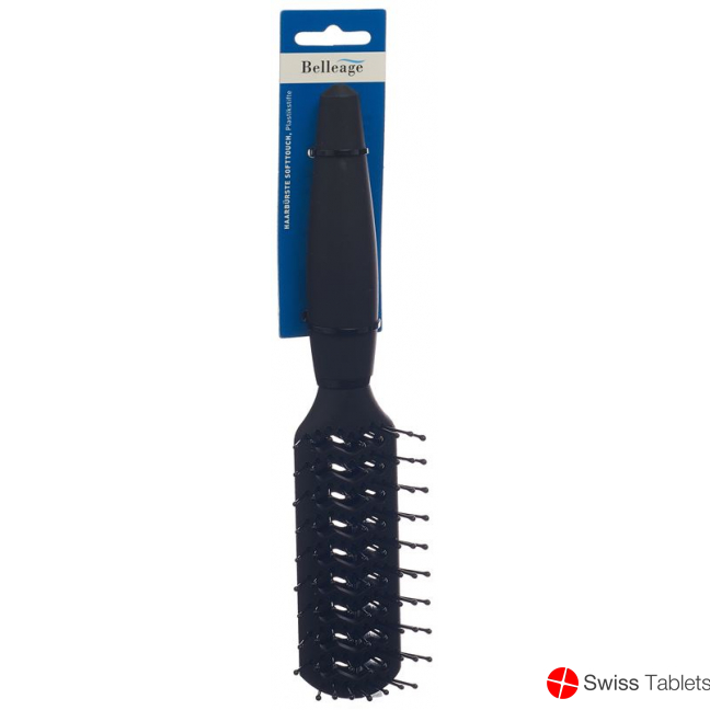 Belleage hairbrush soft touch flat buy online