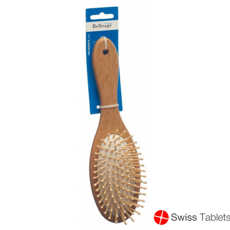 Belleage Wooden Brush Large Oval buy online