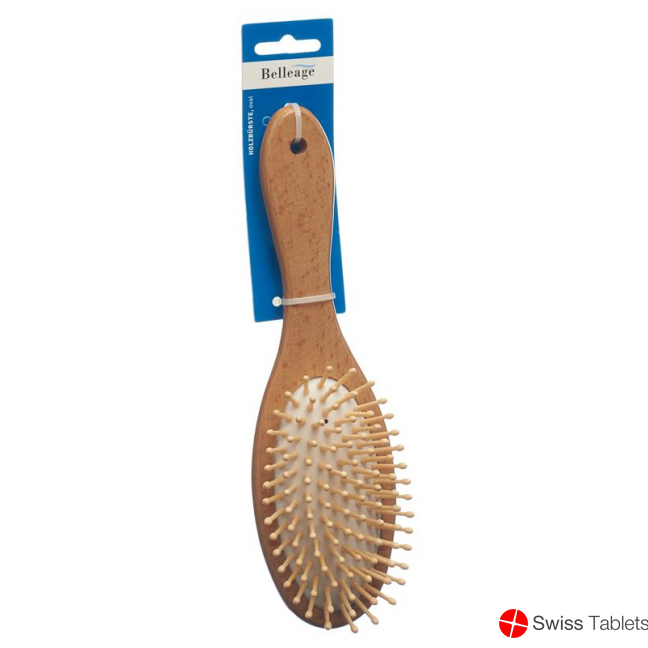 Belleage Wooden Brush Large Oval buy online