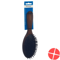 Belleage wooden brush rubber head dark oval