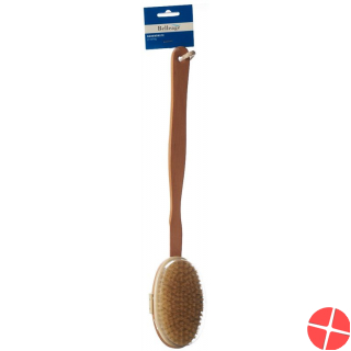 Belleage bath brush natural bristles 2-piece