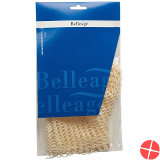Belleage massage glove sisal fine Belleage massage glove sisal fine
