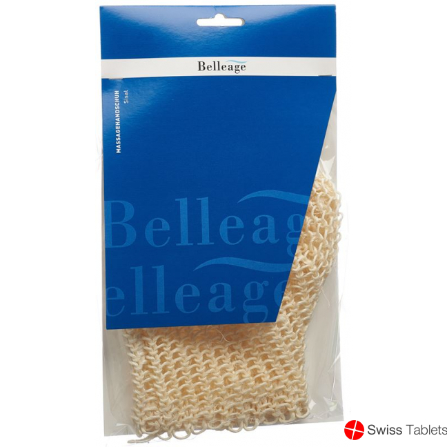 Belleage massage glove sisal fine buy online
