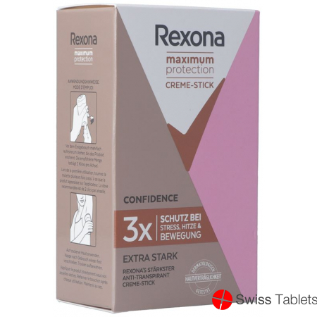 Rexona Deo Creme Max Prot Confidence 45ml buy online