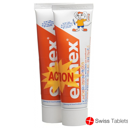 Elmex Kinder Zahnpasta 2x 75ml buy online