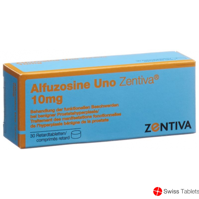 Alfuzosine Uno Zentiva Retard Tabletten 10mg 30 Stück buy online